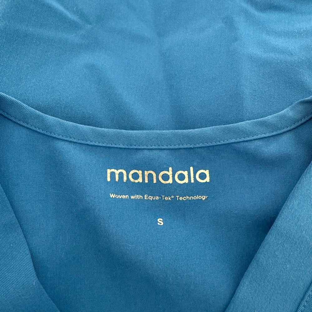 Mandala scrub set blue - Picture 2 of 5